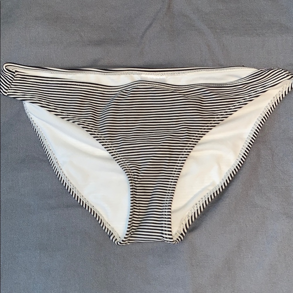 NWOT Striped Bikini Bottom